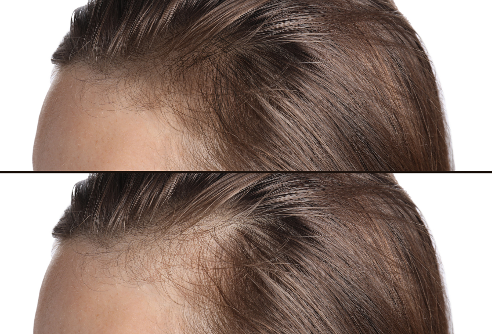 Resultado Tratamento Capilar - Antes e Depois